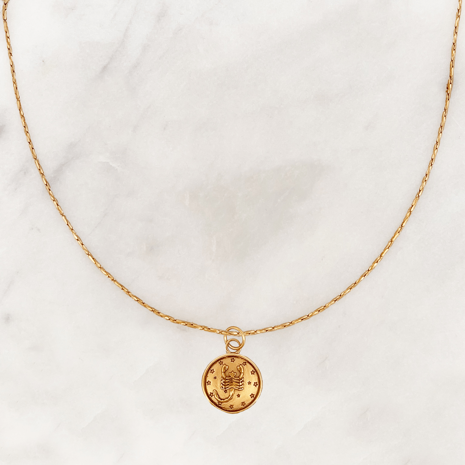 Rope Necklace Scorpio - ByNouck Jewelry