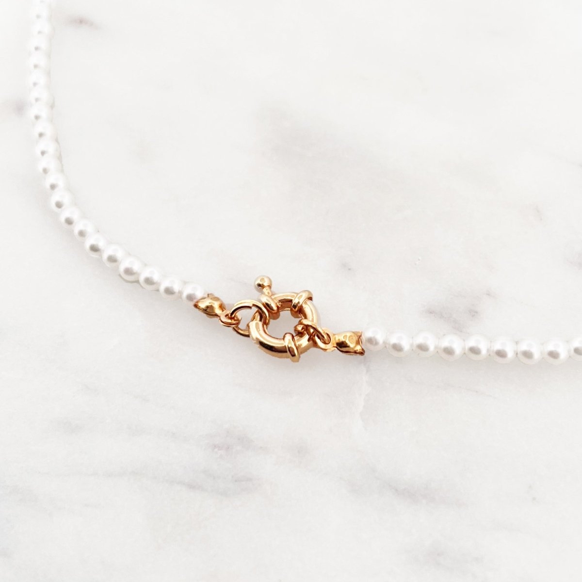 Shell Pearls Choker - ByNouck Jewelry