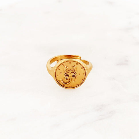 Sign Signet Ring - ByNouck Jewelry