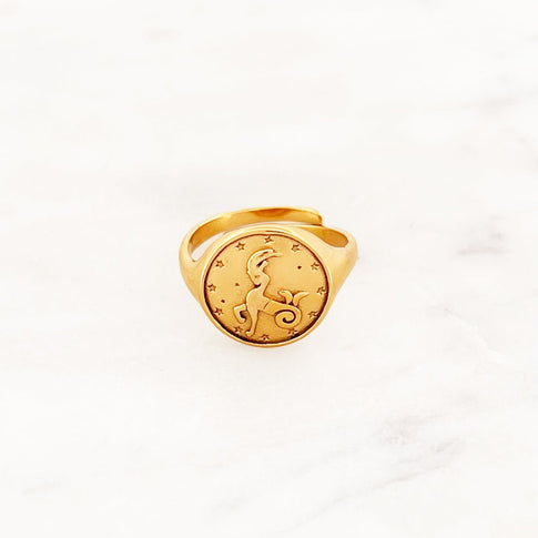 Sign Signet Ring - ByNouck Jewelry