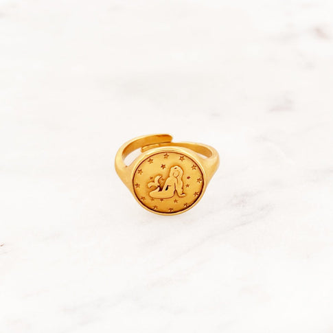 Sign Signet Ring - ByNouck Jewelry