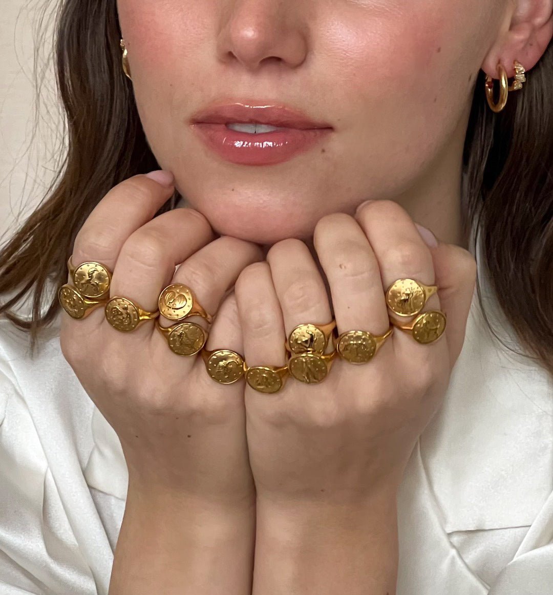 Sign Signet Ring - ByNouck Jewelry