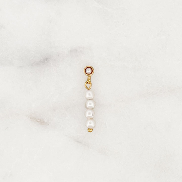 Pearl Earpin Beads