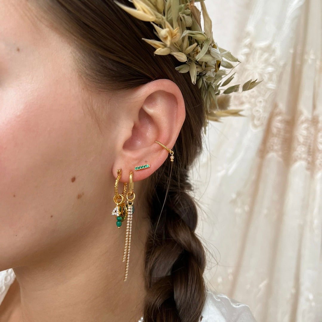 Base Facet Hoop - ByNouck Jewelry