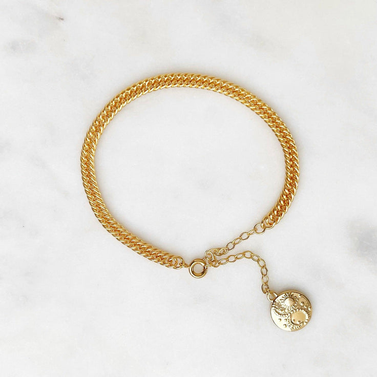 Bracelet Small Curb Mystic | ByNouck - Handmade with ♥︎
