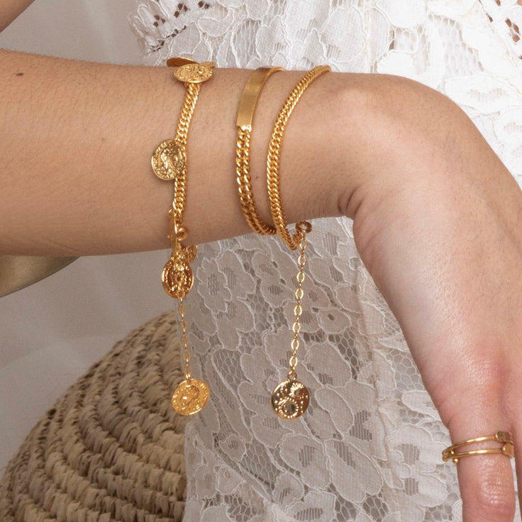 Bracelet Small Curb Mystic | ByNouck - Handmade with ♥︎