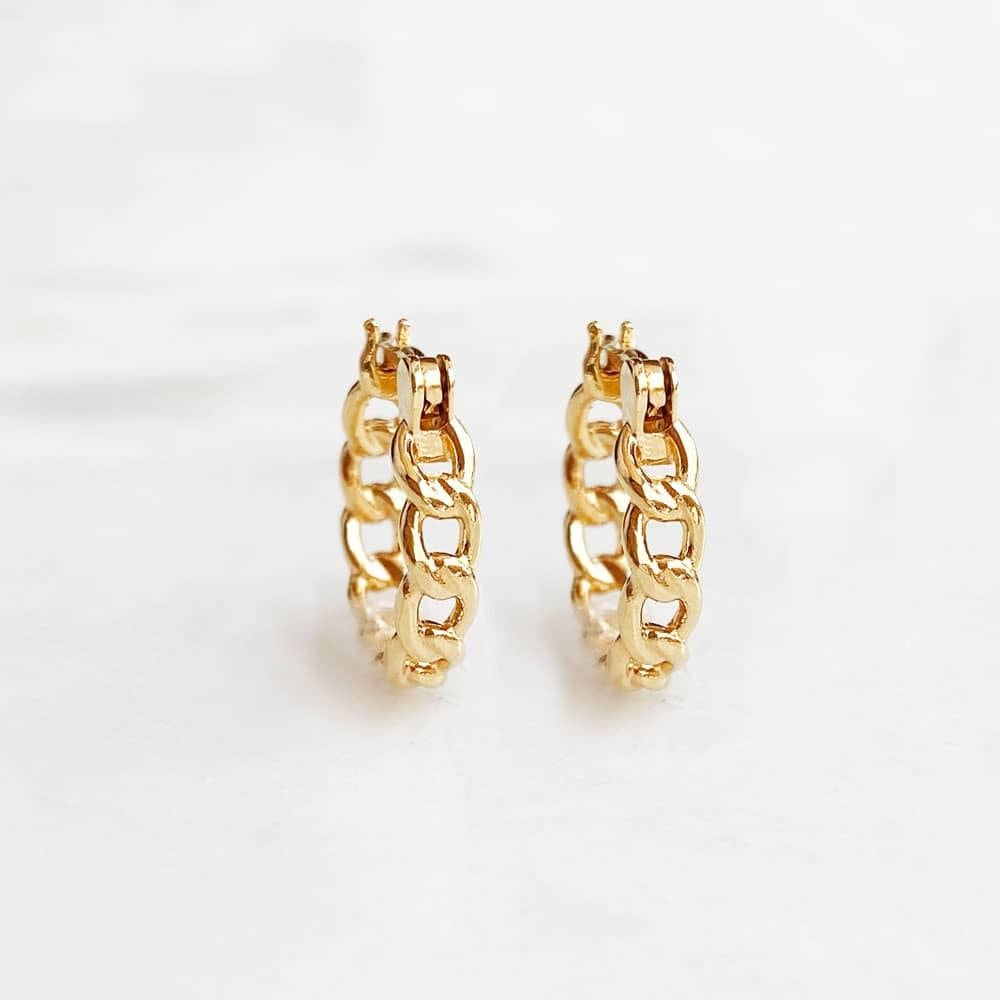 Chain Hoop Set - ByNouck Jewelry