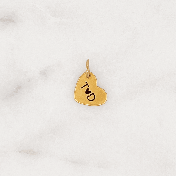 DYO Engrave Tiny Heart | ByNouck - Handmade with ♥︎