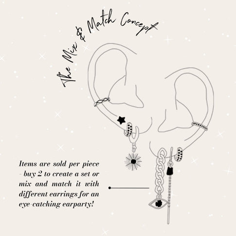 Ear Cuff Chain - ByNouck Jewelry