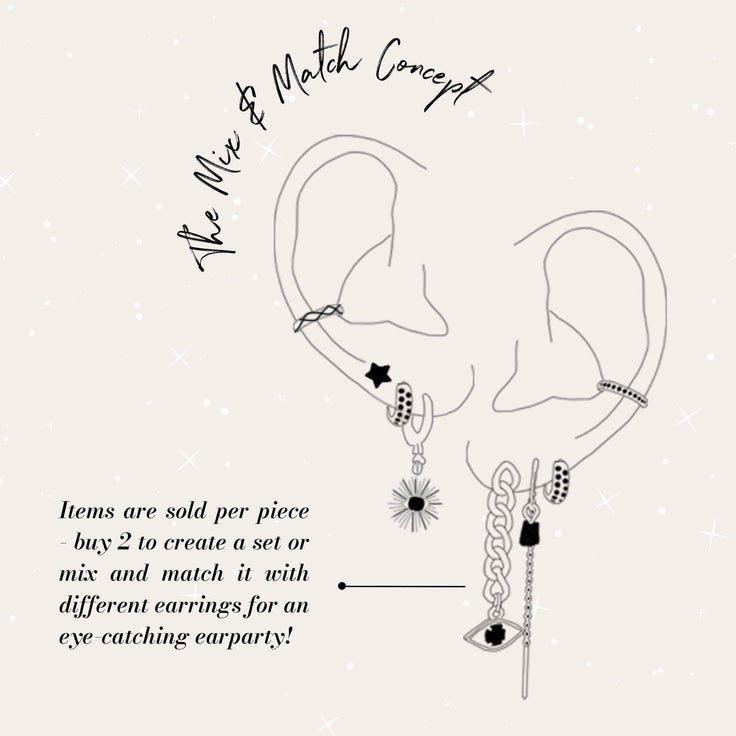 Ear Cuff Chain | ByNouck - Handmade with ♥︎