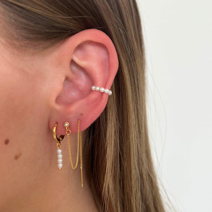 Earring 4 Pearl Beads | ByNouck - Handmade with ♥︎