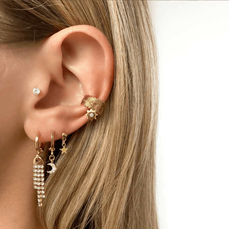 Earring Crystal Pendant | ByNouck - Handmade with ♥︎