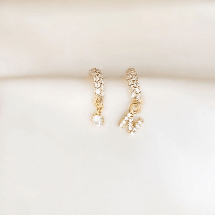 Earring Double Diamond | ByNouck - Handmade with ♥︎