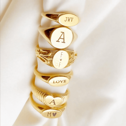 Engrave Ring Big - ByNouck Jewelry