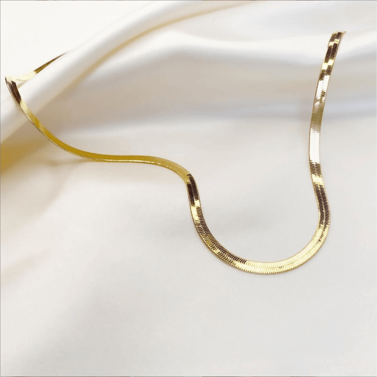 Flat Necklace - ByNouck Jewelry