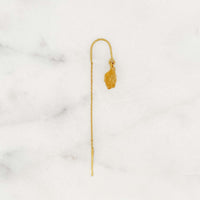 Long Chain Tiny Birthstone | ByNouck - Handmade with ♥︎