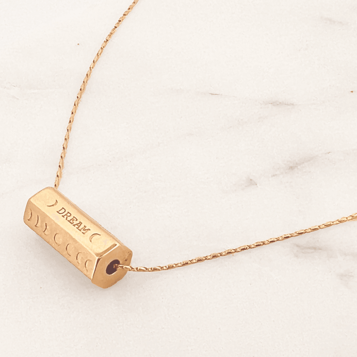 Necklace Fortune Tube | ByNouck - Handmade with ♥︎