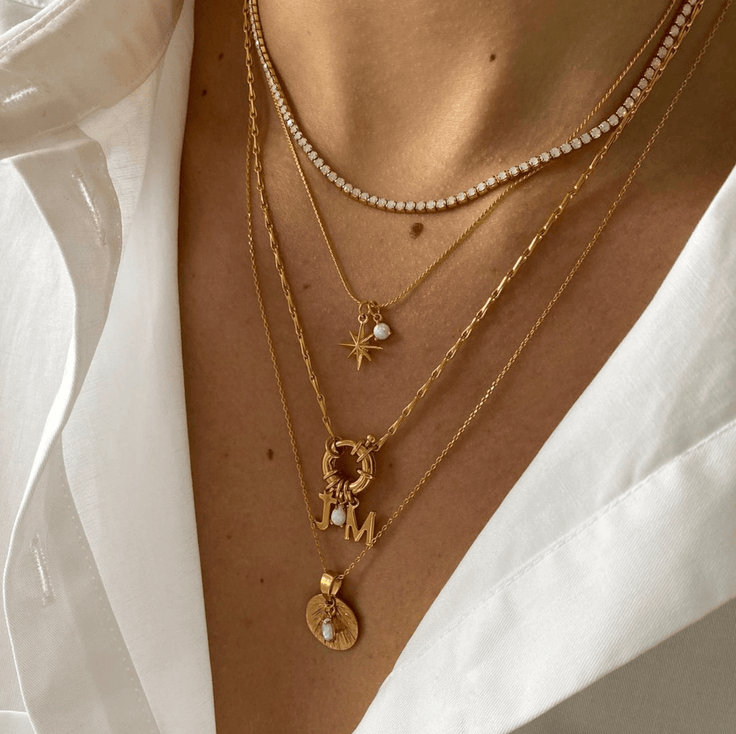 Necklace Northstar Opal | ByNouck - Handmade with ♥︎