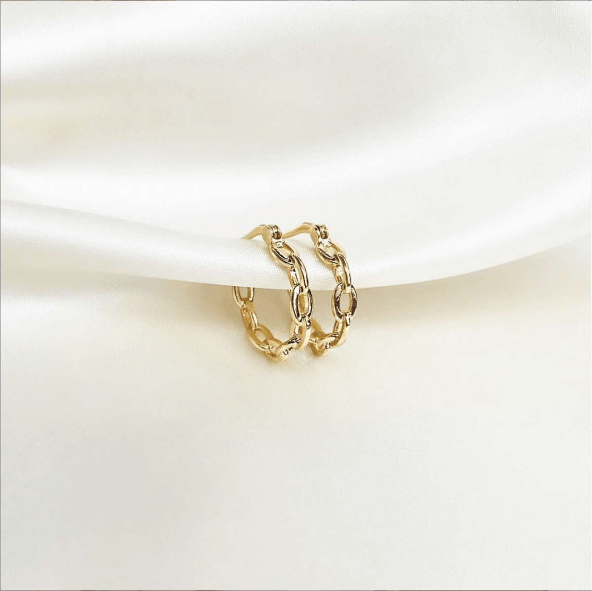 Oval Link Hoop Set - ByNouck Jewelry